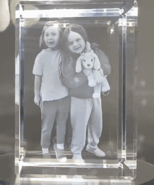 3D Crystal Photo: Perfect Customized Family Gift